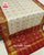 Traditional Zari Checks Off-White and Red Rajkot Patola Saree