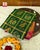 Traditional Zari Checks Pink Green Single Ikat Rajkot Patola Saree