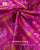 Traditional Zari Checks Hathi Popat Single Ikat Rajkot Patola Saree