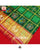 Traditional Zari Checks Red Green Rajkot Patola Saree