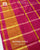Traditional Zari Checks Pink and Blue Single Ikat Rajkot Patola Saree