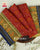 Traditional Panchanda Design Red and Blue Rajkot Patola Saree