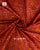 Traditional Panchanda Design Red and Blue Rajkot Patola Saree